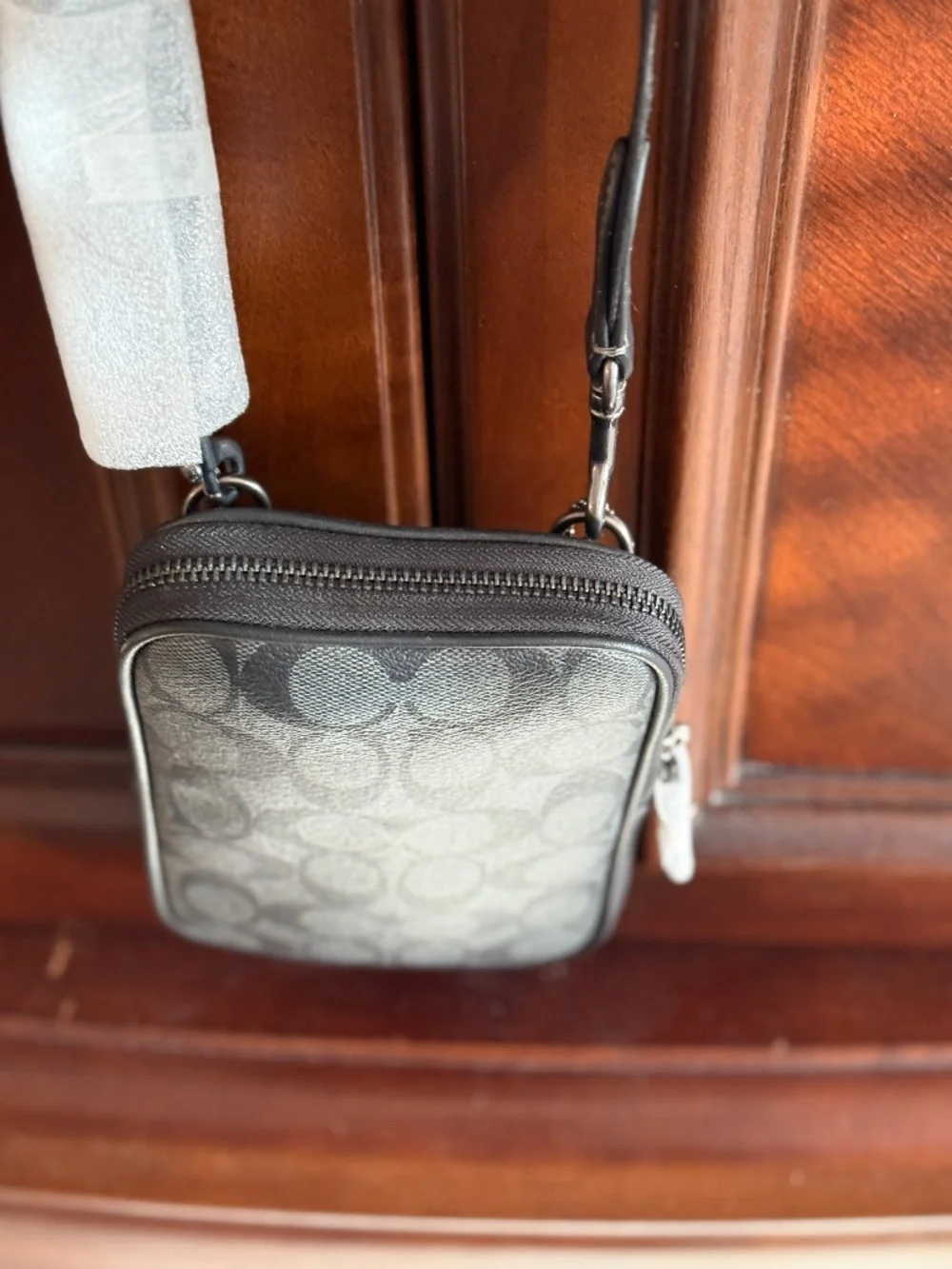Coach Crossbody In Signature Canvas NWT - Picture 3 of 14